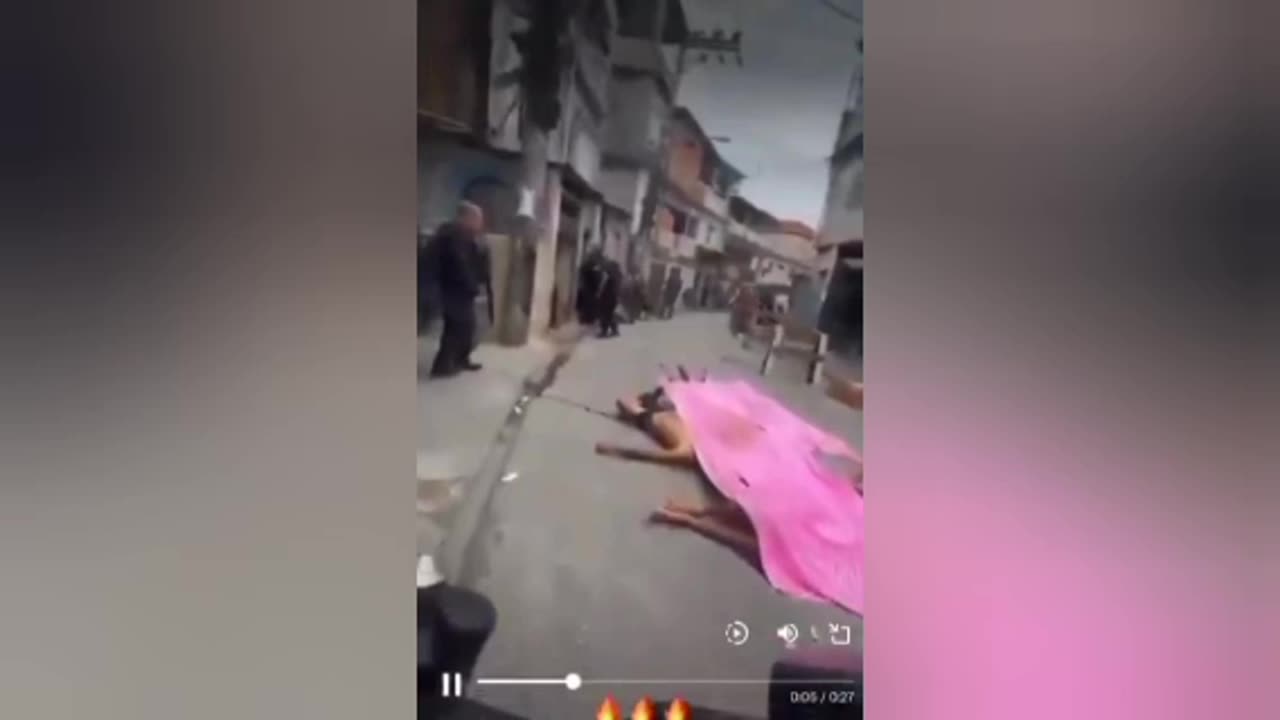 Corpos de criminosos mortos em confronto com policias nos complexos da Penha e Alemão