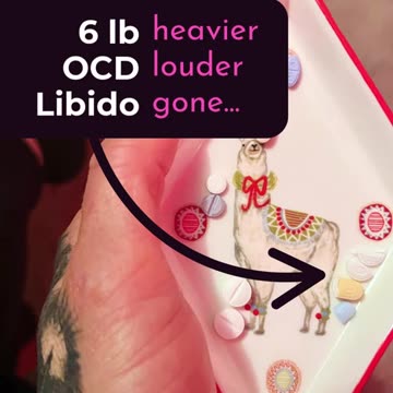 Biohacking update: Zoloft = weight gain, no libido, worse OCD