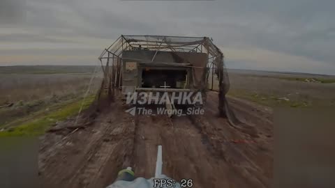 Destruction of an M113 armored personnel carrier