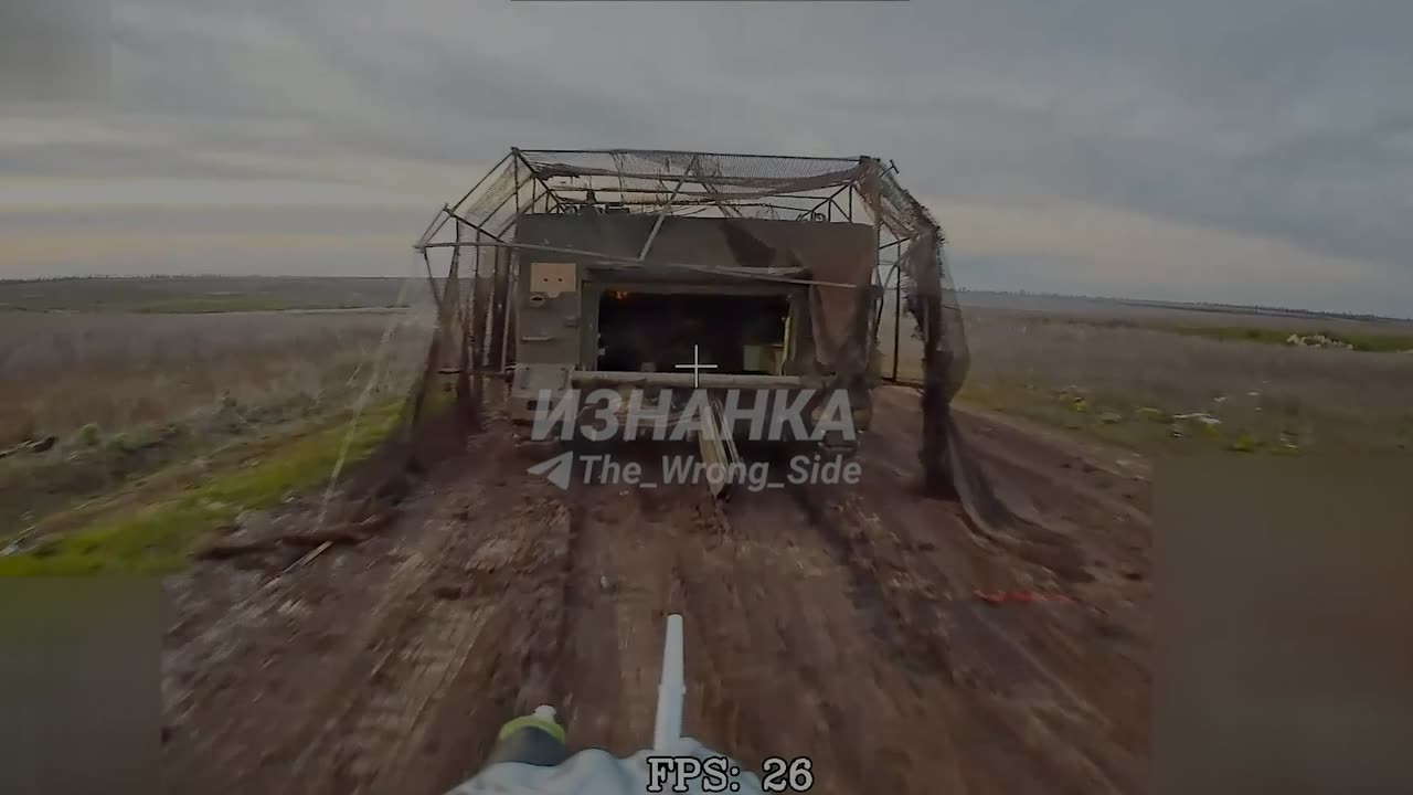 Destruction of an M113 armored personnel carrier