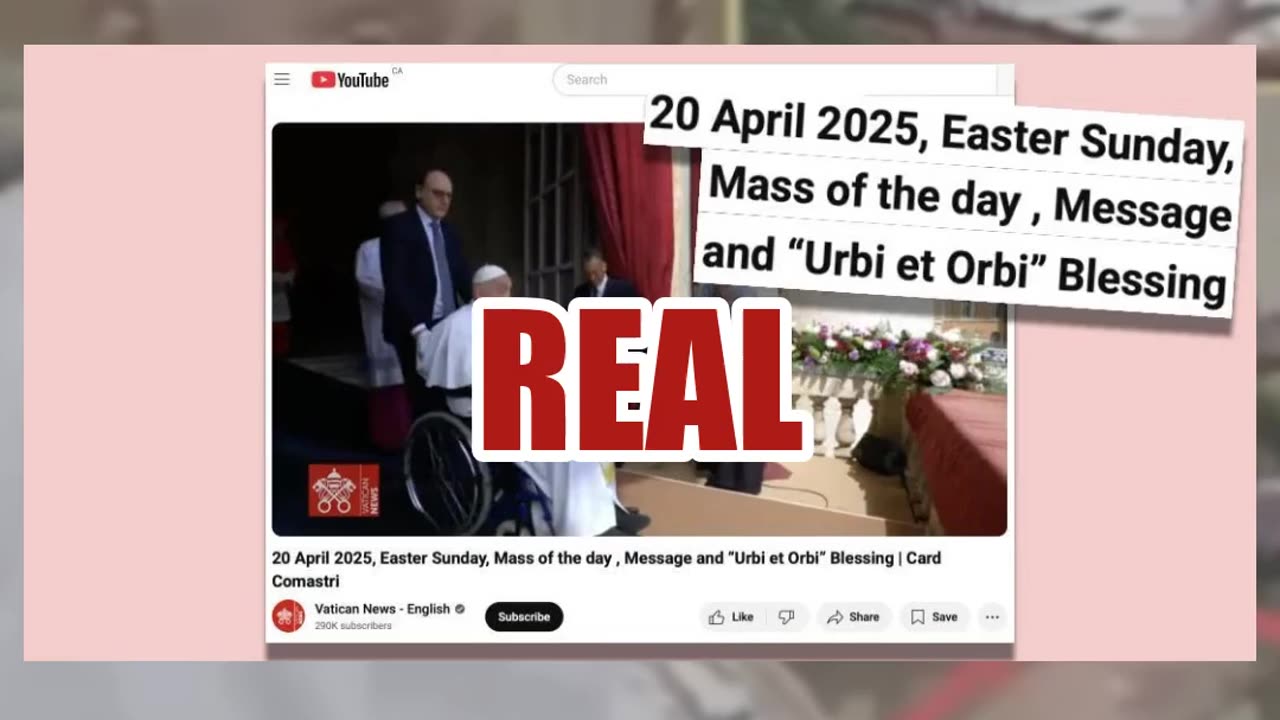 Fact Check: FAKE Video Shows Pope Francis With 'Three Hands'