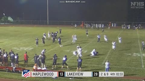 SEPTEMBER 13 2024 HIGH SCHOOL FOOTBALL: LAKEVIEW VS MAPLEWOOD PART 18