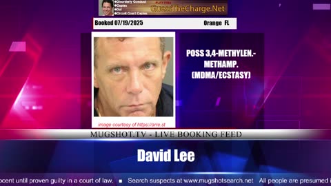 Mugshot TV - Live Arrest Booking Video Stream