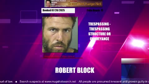 Mugshot TV - Live Arrest Booking Video Stream