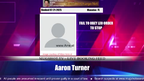Mugshot TV - Live Arrest Booking Video Stream