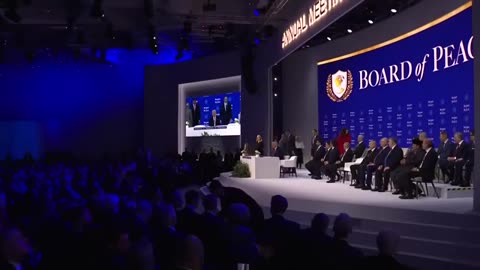 Trump Inaugurates The Board Of Peace At The WEF 2026 In Davos