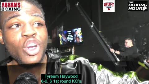 Undefeated Tyreem Haywood Dishes After his 6th Consecutive 1st Round KO