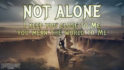 S. L. M. ~ Not Alone { Lyrics } Remix 1 { Dance Ver. } Christcore