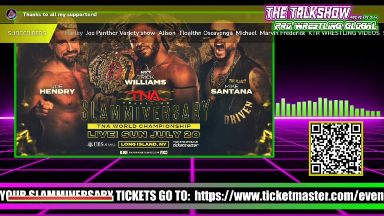 TNA Slammiversary Santana's World Title Opportunity!