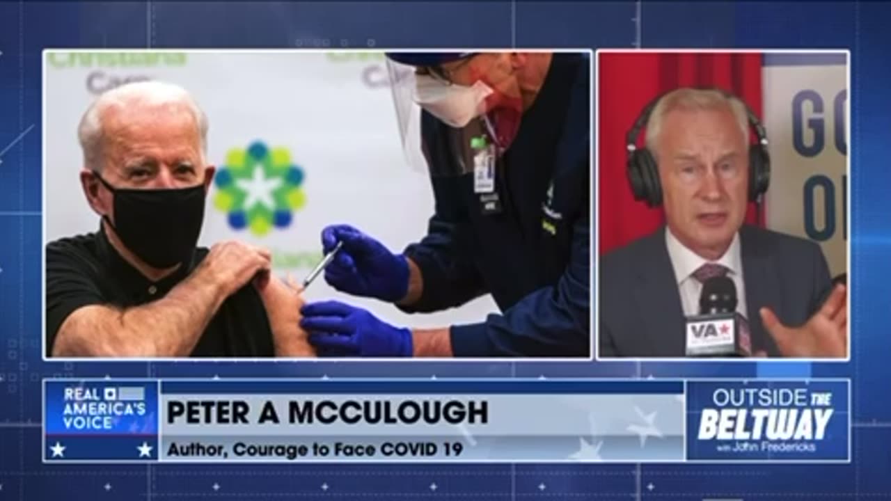 Dr. McCullough with John Fredericks at CPAC 2022: Vaccine Propaganda Tactics Allege Misinformation