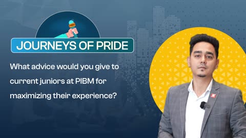 Rahul Chetry | PIBM Alumni Success Story | From Class of 2021 to Deputy Manager at Kohinoor Group