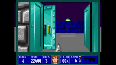 Wolfenstein 3D Demo Episode 1 Floor 4