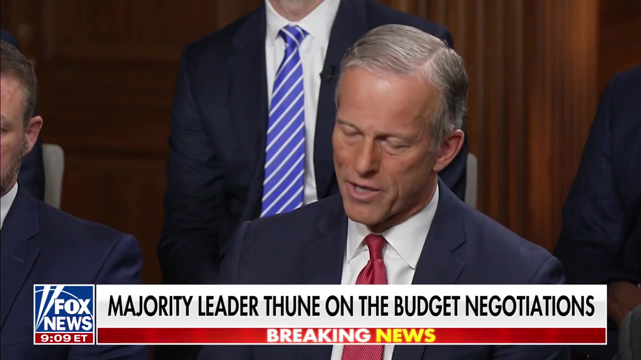 LET TRUMP COOK: Thune Says Give President Trump's Agenda a Chance [WATCH]