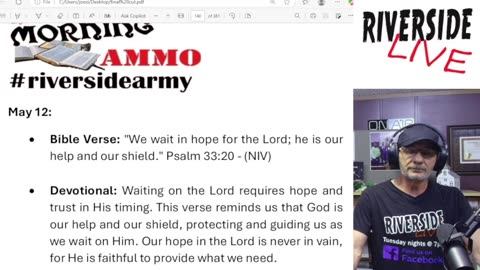 Riverside Morning Ammo Daily Devotional 5.12.25