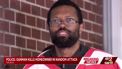 White Florida Man (64) Gardening in Front Yard Executed by Black Devil (29) with Criminal History