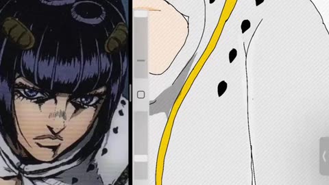 Bruno Buccellati drawing + proof of no tracing