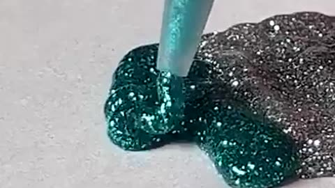 Glitter Glue Mermaid #crayola #drawing #glitter #color #mermaid #fun #shorts