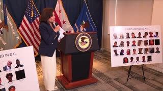 US Attorney for the District of Columbia Jeannie Pirro press conference on the state of crime in DC