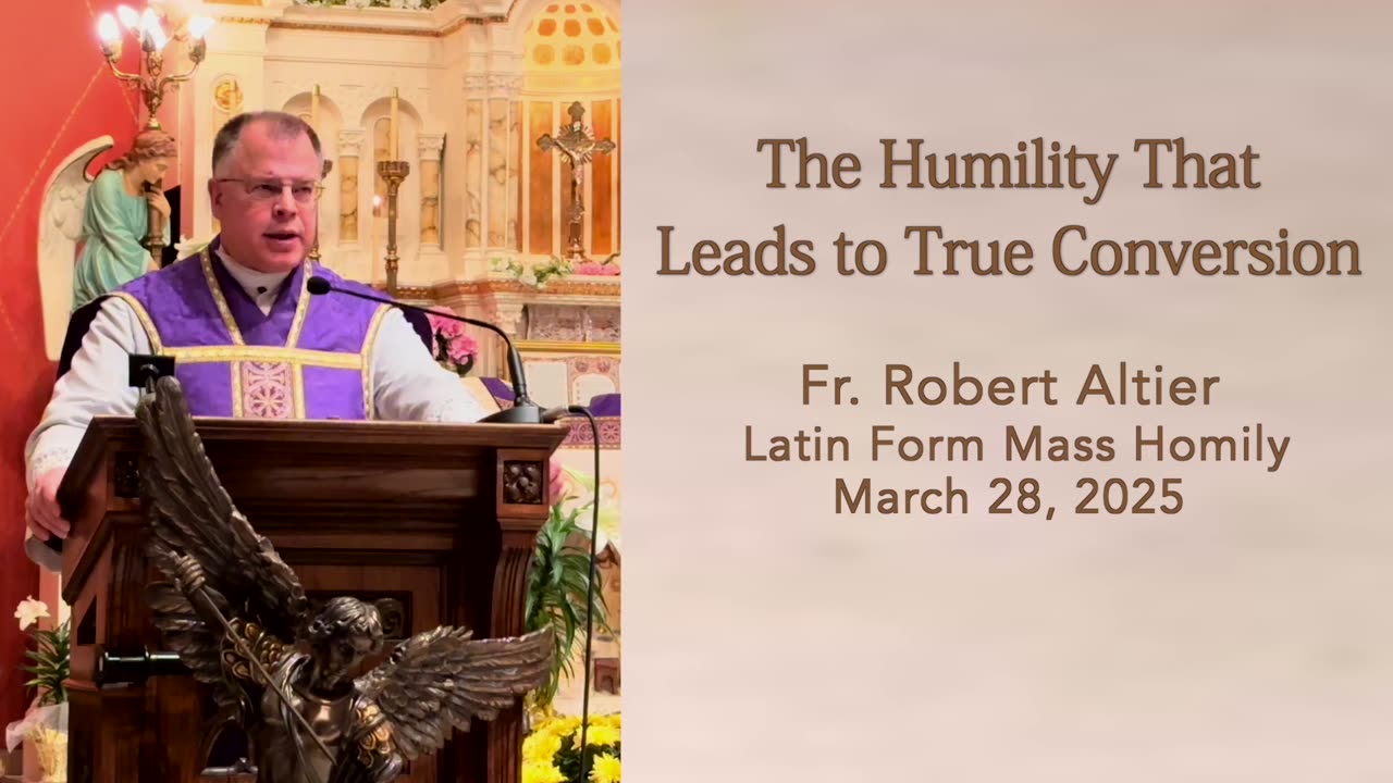 The Humility That Leads to True Conversion