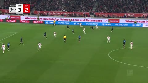 Stuttgart - Bayer Leverkusen 3:4 | 16. 03. 2025 | Bundesliga