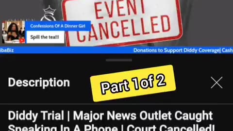 Major News outlet caught with cell phone at Diddy Trial on 6/18/25