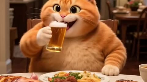 Funny cat