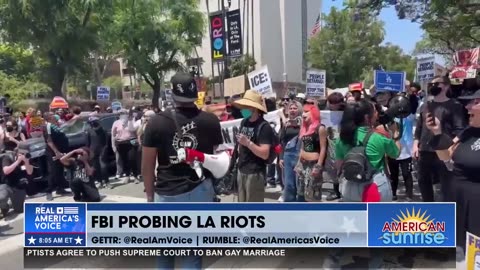 FBI PROBING L.A. RIOTS