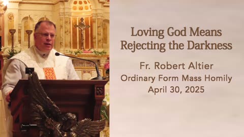 Loving God Means Rejecting the Darkness