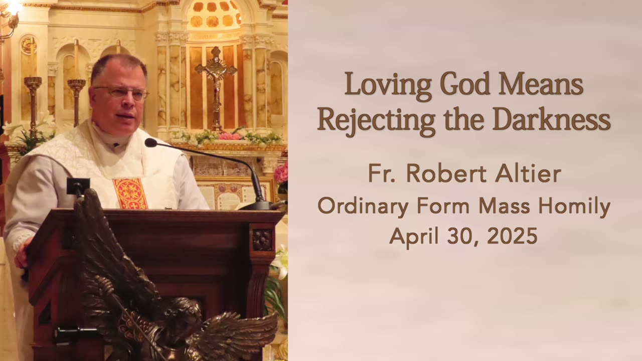 Loving God Means Rejecting the Darkness