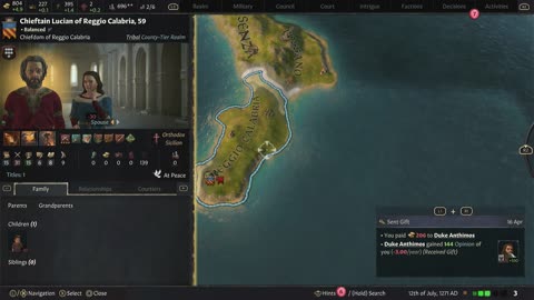 5 Minutes was all my chief needed in the first playthrough | Crusader Kings 3