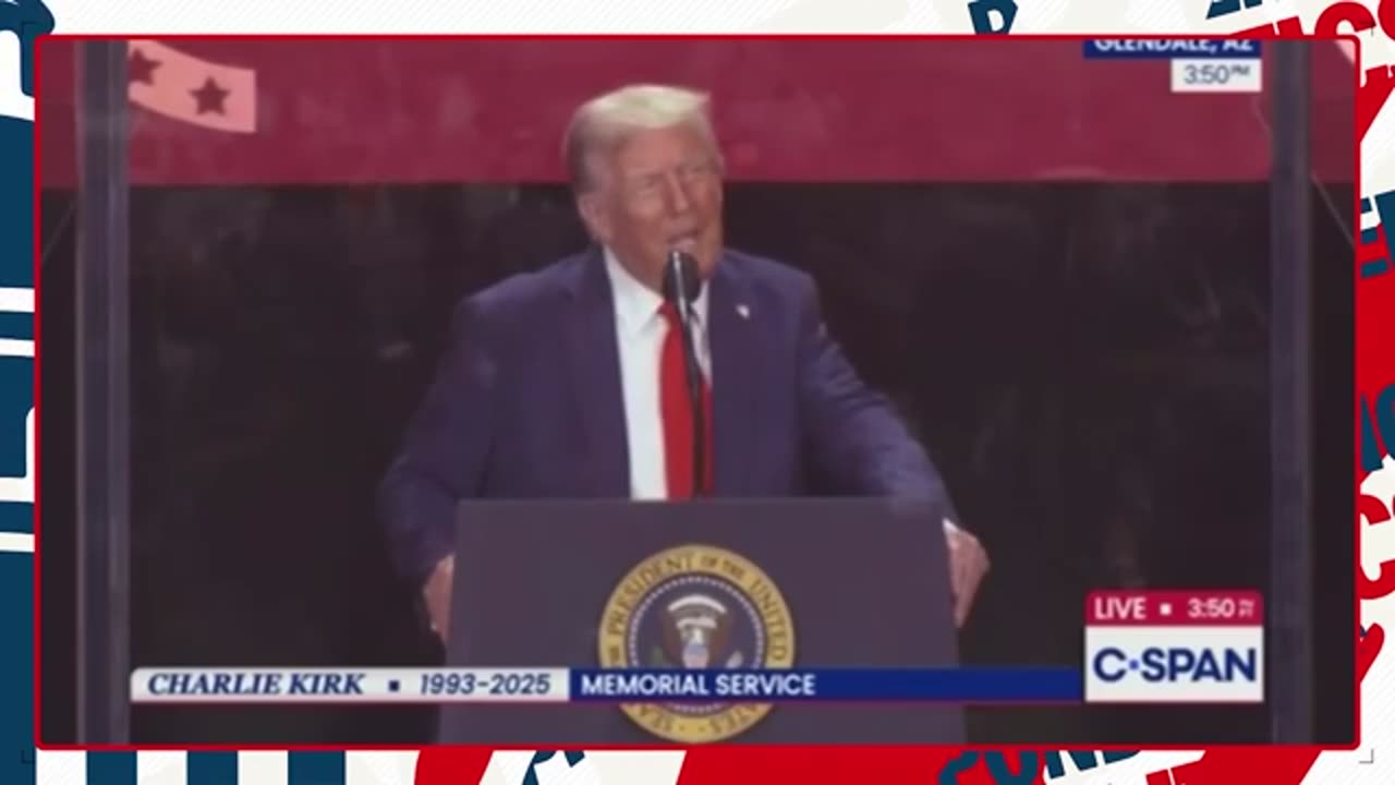 SHOCK: Trump DISTURBS THE WORLD at Charlie Kirk Memorial