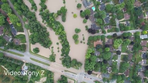 WATCH: Historic flooding impacts Menomonee River in Wauwatosa, Wisconsin.