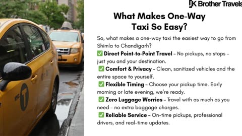 Why a one-way taxi is the easiest way to go from Shimla to Chandigarh