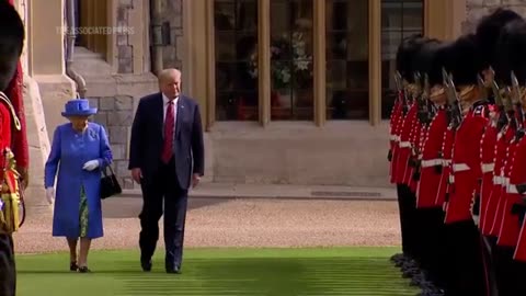 Moments of gaffes between US presidents and British royals