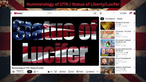 Nummerology of 1776 Statue of LibertyLucifer