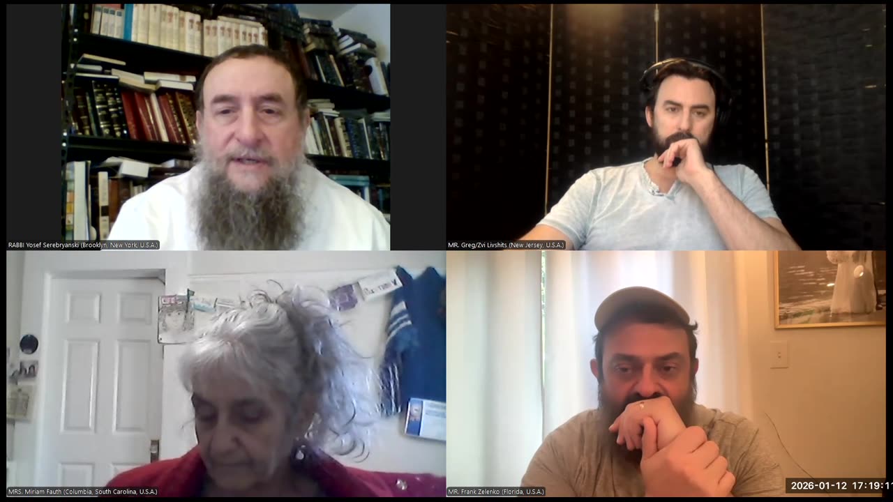 R&B Weekly Seminar: Jerusalem War Crimes Trials/R&B Medical Fellowship (Episode #202 -- Monday, January 12th, 2026). FOUNDER: DR. Vladimir Zelenko (1973-2022). SPEAKER: RABBI Yosef Serebryanski (Brooklyn, New York, U.S.A.)