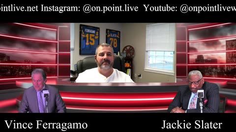 OnPoint Live w/ Vince Ferragamo and Jackie Slater 1-13-26