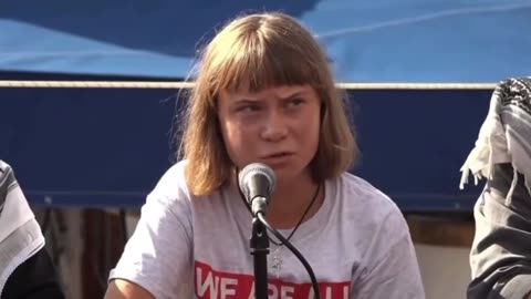 Greta Thunberg, about to set sail to Gaza, "this story is also about a global uprising,