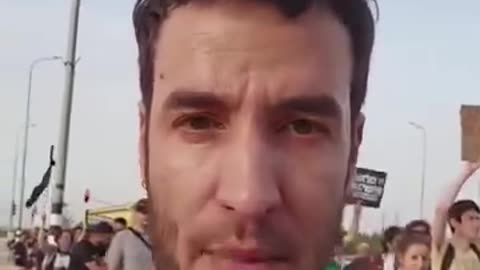⚡️Right now, hundreds of Israelis are marching toward Gaza’s border, demanding an end to the genocide, the starvation —