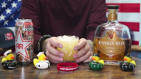 Richard Silveria - Ensign Red Vanilla Whiskey & Rockstar Boom Whipped Orange Energy Drink