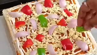 Viral: Viral bread pizza recipe #shorts #shortvideo #youtubeshorts #viralvideo #