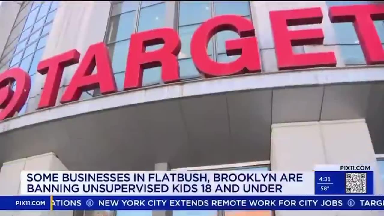 In Lawless Brooklyn, Minors Cannot Enter McDonald's or Target Without Adults