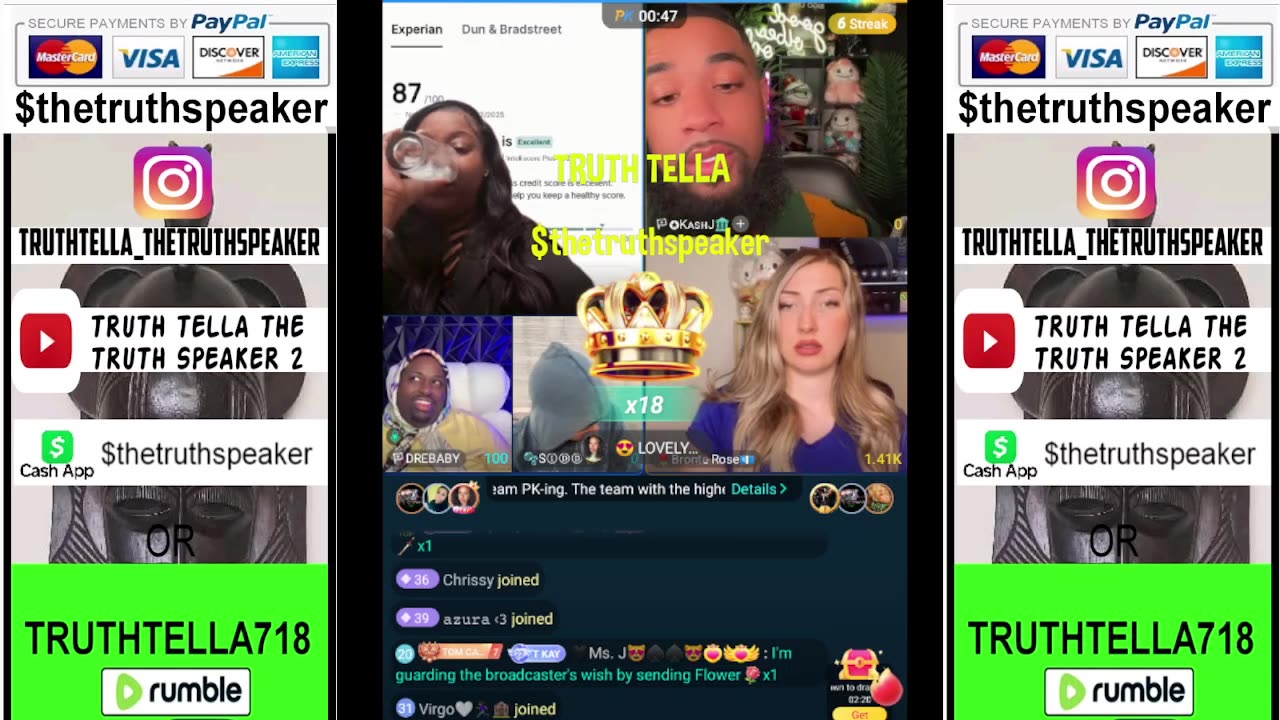 QUEEN TOMIKAY NIGHTCAP & TEAM PK