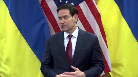 Rubio hails progress on Ukraine peace plan but 'work remains'