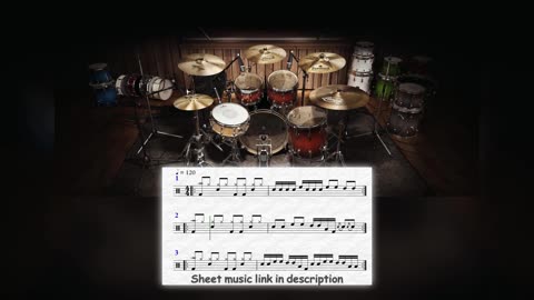 Random drum fills #01 (Sheet Music Demo)