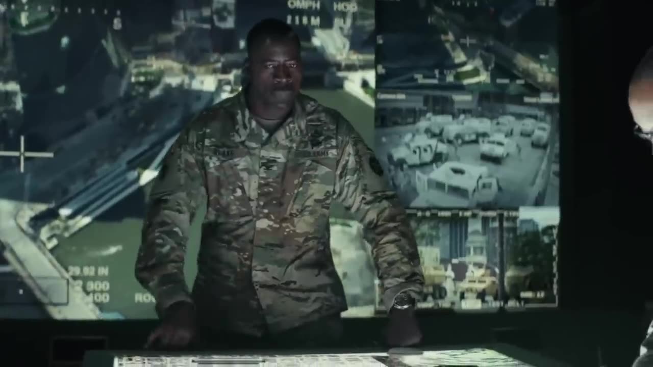 Rampage movie clips. Monster atteck the city