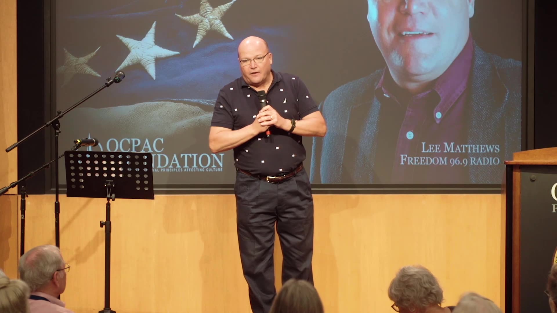 Lee Matthews Addresses OCPAC Foundation - Charlie Kirk Tribute