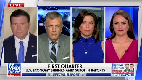 Brit Hume Says Economy 'May Be On Sounder Footing'