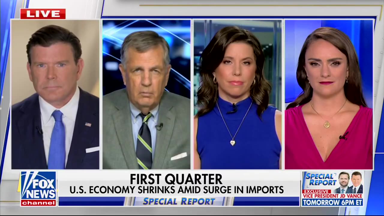Brit Hume Says Economy 'May Be On Sounder Footing'