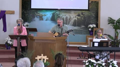 Easter Service at Burtts Corner Baptist 2025